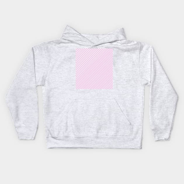 Mask Seamless pattern with pink lined on a tile pastel  white background Kids Hoodie by mstartwork